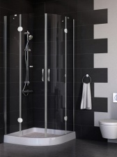 Душевой уголок Vegas Glass AFS 0080 08 01 стекло прозрачное, 80x80