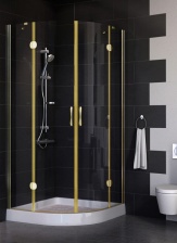 Душевой уголок Vegas Glass AFS 0090 09 01 стекло прозрачное, 90x90