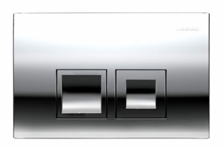 Кнопка смыва Geberit Delta 50 хром