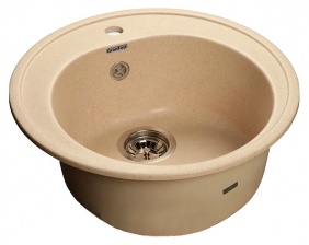 Мойка кухонная GranFest Rondo GF-R510 бежевый