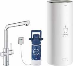 Смеситель Grohe Red II Duo 30325001 для кухонной мойки, с водонагревателем