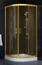 Душевой уголок Vegas Glass ZS 0100 09 05 стекло бронза, 100