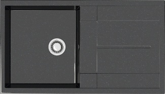 Мойка кухонная Marrbaxx Рони Z017Q004 черный
