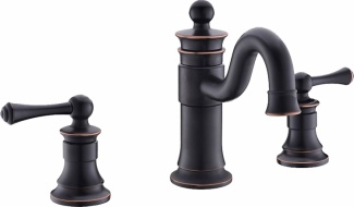 Смеситель Timo Adelia 6021/04F black antique, для раковины