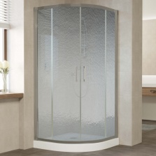 Душевой уголок Vegas Glass ZS 0100 07 02 профиль матовый хром, стекло шиншилла