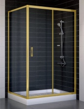 Душевой уголок Vegas Glass ZP+ZPV 110*90 09 01 стекло прозрачное, 110x90