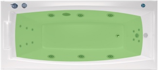 Акриловая ванна Marka One Aelita 01ае1775ГМпрпл Премиум+, 170х75