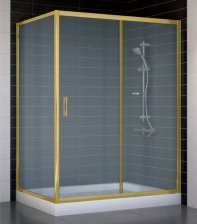 Душевой уголок Vegas Glass ZP+ZPV 140*90 09 10 стекло сатин, 140x90