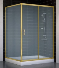 Душевой уголок Vegas Glass ZP+ZPV 130*100 09 10 стекло сатин, 130x100