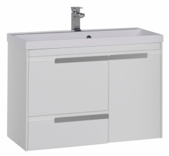 Тумба для комплекта Aquanet Тиволи 90 белая