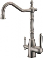 Смеситель Zorg Sanitary ZR 312 YF-33-nikel для кухонной мойки