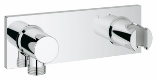 Шланговое подключение Grohe Grohtherm F  держатель для душа