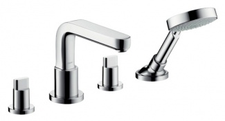 Смеситель Hansgrohe Metris S  на борт ванны