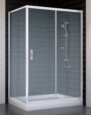 Душевой уголок Vegas Glass ZP+ZPV 120*80 01 02 стекло шиншилла, 120x80