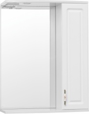 Зеркало-шкаф Style Line Олеандр-2 65/С Люкс, белый
