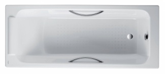 Чугунная ванна Jacob Delafon Parallel E2948 с ручками