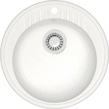 Мойка кухонная ZETT lab. T006Q001 белый лёд