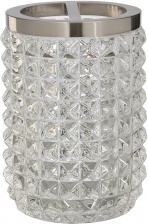 Стакан Creative Bath Deco Clear для зубных щеток