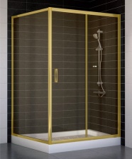 Душевой уголок Vegas Glass ZP+ZPV 120*100 09 05 стекло бронза, 120x100