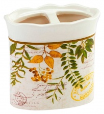 Стакан Avanti Foliage Garden для зубных щеток