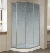 Душевой уголок Vegas Glass ZS-F 100*90 07 02 профиль матовый хром, стекло шиншилла