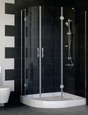 Душевой уголок Vegas Glass AFS-F 110*90 07 01 R стекло прозрачное, 110x90