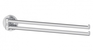 Полотенцедержатель Ellux Elegance ELE 016 двойной, 37 см