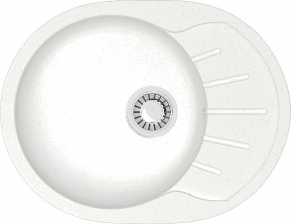 Мойка кухонная ZETT lab. T010Q001 белый лед