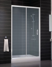 Душевая дверь в нишу Vegas Glass ZP 0115 01 10 стекло сатин, 115