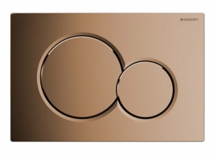 Кнопка смыва Geberit Sigma 01 латунь