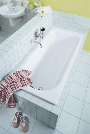 Стальная ванна Kaldewei Advantage Saniform Plus 363-1 с покрытием Anti-Slip и Easy-Clean фото 2