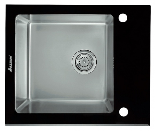 Мойка кухонная Seaman Eco Glass SMG-610B фото 1