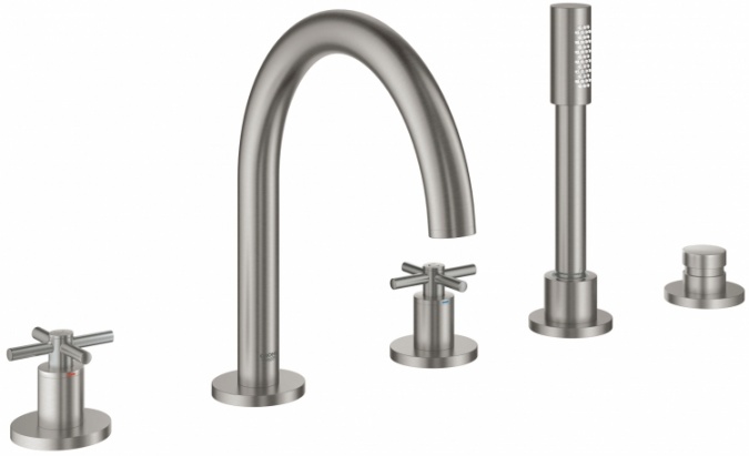 Смеситель Grohe Atrio New 19923DC3 на борт ванны фото 1