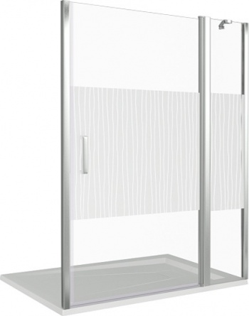 Душевая дверь в нишу Good Door Pandora WTW-130-T-CH фото 3