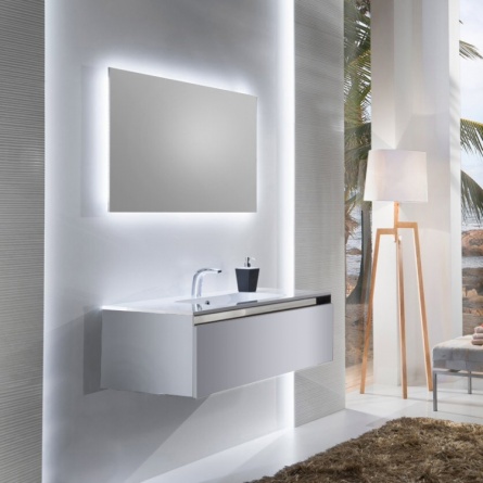 Мебель для ванной Sanvit Кубэ-1 75 белый глянец фото 1