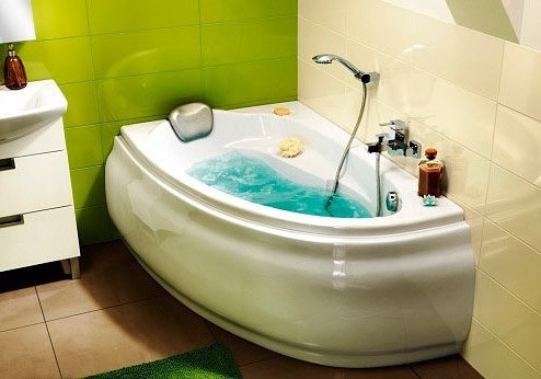 Акриловая ванна Cersanit Joanna 150 L (без панели, без опоры) фото 4