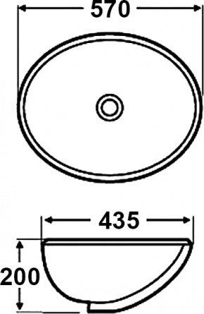 Раковина Melana MLN-540 фото 2