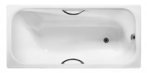 Wotte Start УР 1600х750х458  ванна чугунная c отверстиями для ручек (БП-00000002) фото 1