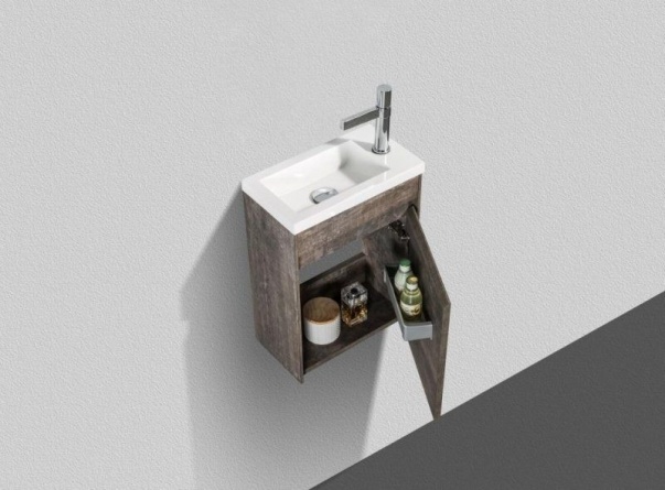Мебель для ванной BelBagno Pietra Mini 40 R stone фото 3