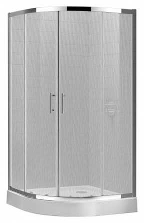 Душевой уголок Cezares Eco R-2-90-P-Cr стекло punto фото 1
