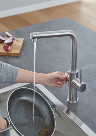 Смеситель Grohe Red II Duo 30325DC1 для кухонной мойки, с водонагревателем фото 5
