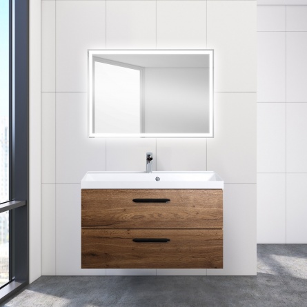 Тумба для комплекта BelBagno Aurora 90 rovere tabacco фото 4