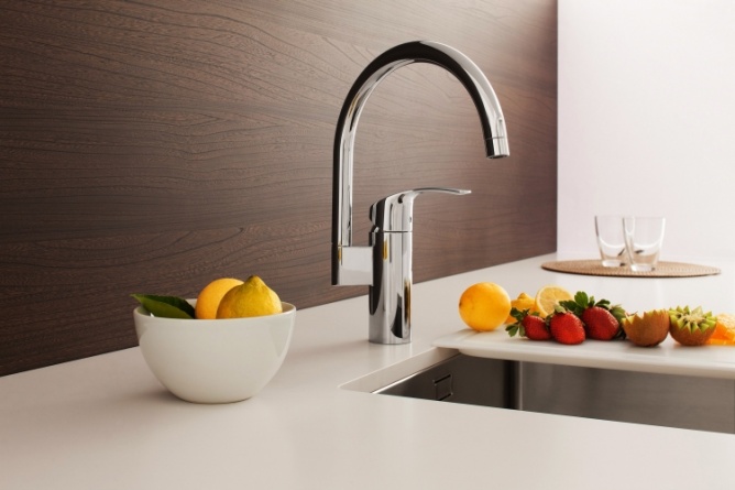 Смеситель Grohe Eurosmart  для кухонной мойки фото 3