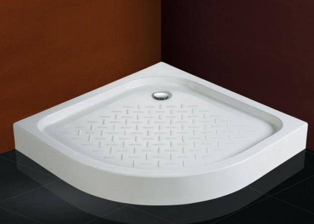 Поддон для душа Cezares Tray R550, радиальный 95, акриловый фото 2