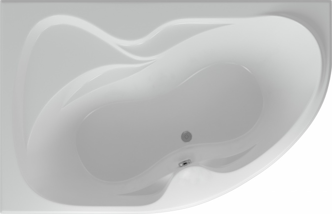Акриловая ванна Акватек Вега L, с фронтальным экраном фото 1