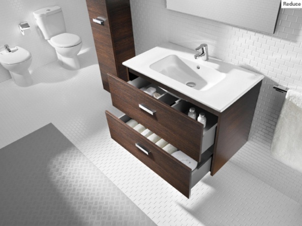 Мебель для ванной Roca Victoria Nord 80 венге фото 2