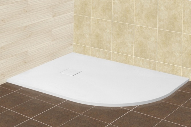 Поддон для душа RGW Stone Tray ST/AL-0128W 80х120 с сифоном фото 2