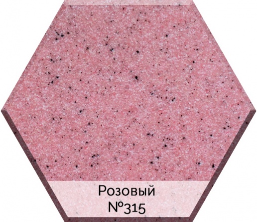 Мойка кухонная AquaGranitEx M-70 розовая фото 3