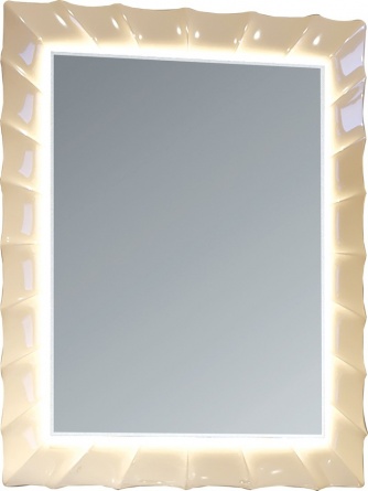 Зеркало Marka One Lumier 65 vanilla фото 4