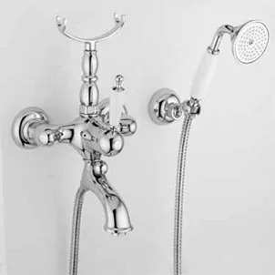 Смеситель Bugnatese Oxford 6302CR для ванны с душем, хром фото 2